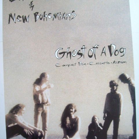 EDIE BRICKELL & NEW BOHEMIANS - Ghost of dog (Promoplakat)