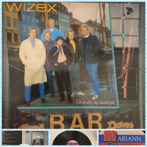 VINTAGE/RETRO LP-VINYL "WIZEX/DET AR DEI JAG VANTAR PÅ 1984 "