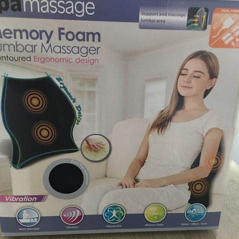 Spamassage Memory Foam Massasjepute