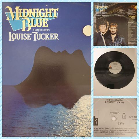 VINTAGE/RETRO LP-VINYL "MIDNIGHT BLUE/LOUISE TUCKER 1982 "