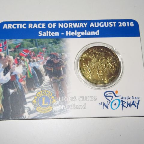 Ny pris- Eventmedalje Arctic Race 2016 - Helgeland-Salten
