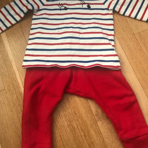 Petit Bateau set. 80 cm