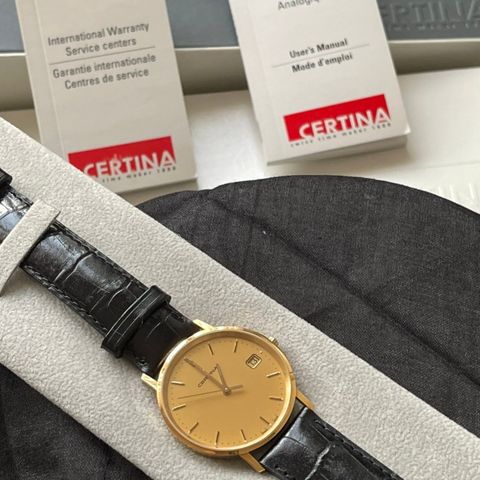 Gi bud! CERTINA PRISKA GOLD / GULL 14K 158 9289 65  :: 14 KARAT GULLUR