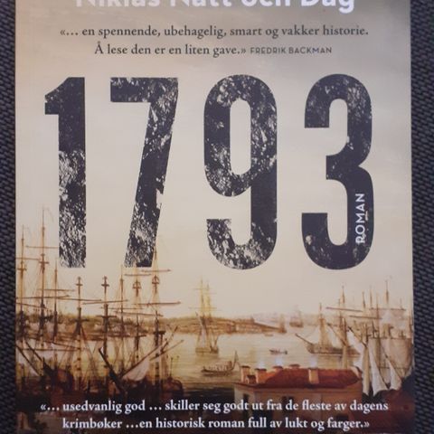 1793 - Niklas Natt och Dag. Terningkast 6!