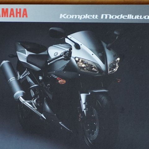 Yamaha  2002 modell brosjyre.
