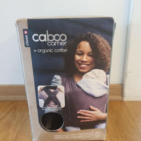 Bæresele i organic cotton, Cabco Carrier