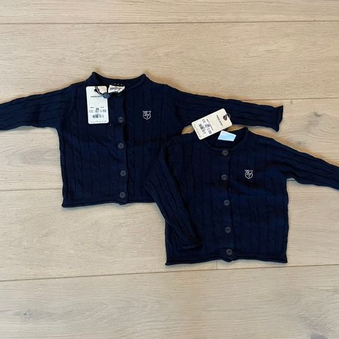 Nye og ubrukte Hampton Republic cardigan gensere str 68 (2 stk)