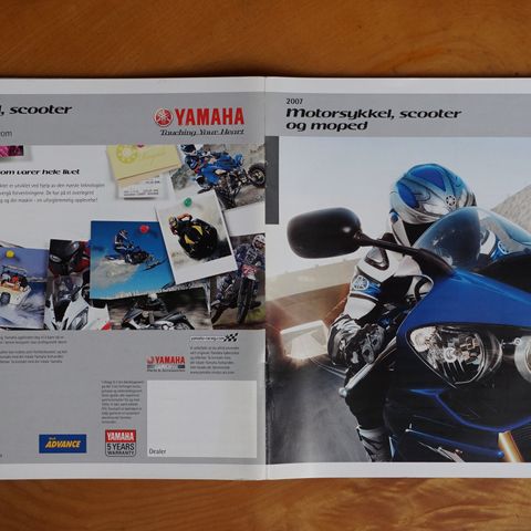 Yamaha MC og Moped program 2007 inkl. prisliste