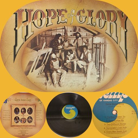 VINTAGE/RETRO LP-VINYL "HOPE OF GLORY/SAME SWEET SONG 1976"