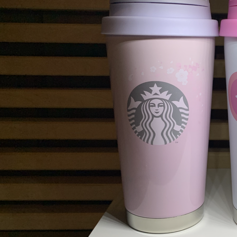 Starbucks korea sakura tumbler stainless 16 oz./380kr.