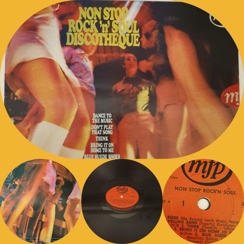 VINTAGE/RETRO LP-VINYL "NON STOP ROCK 'N' SOUL DISCOTHEQUE 1970"