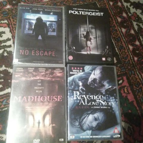 no escape- poltergeist- madhouse- revenge a love story    Norske tekster