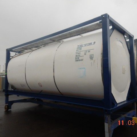 Tankcontainer for matvare stoff (Fiskeolje, vann, konsentrat osv.)