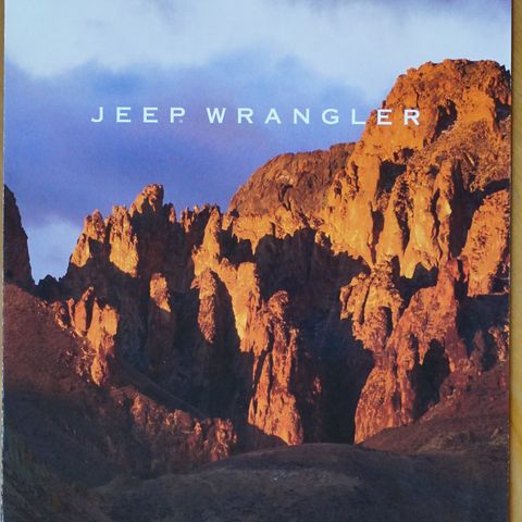 JEEP Wrangler ca 2000 brosjyre