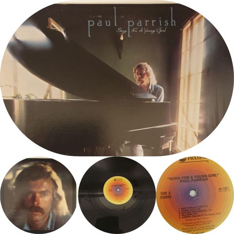 VINTAGE/RETRO LP-VINYL "PAUL PARRISH/SONG FOR A YOUNG GIRL 1977"