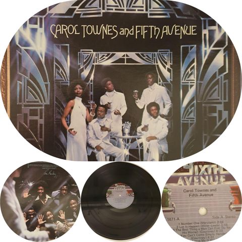 VINTAGE/RETRO LP-VINYL "CAROL TOWNES AND FIFTH AVENUE 1976"