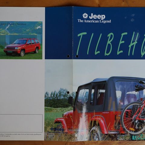 JEEP tilbehørsbrosjyre