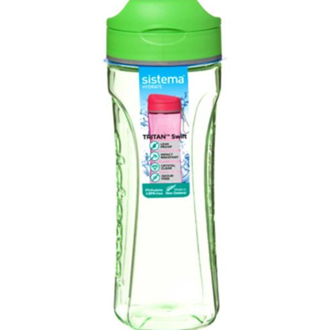 Sistema Tritan Swift Bottle drikkeflaske style 640 - 600 ml, grønn