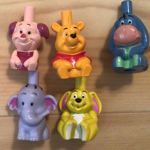 Disney Ole Brumm samlefigurer fra Zaini sjokoladeegg