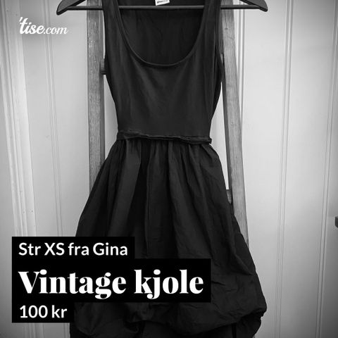 Vintage kjole str XS