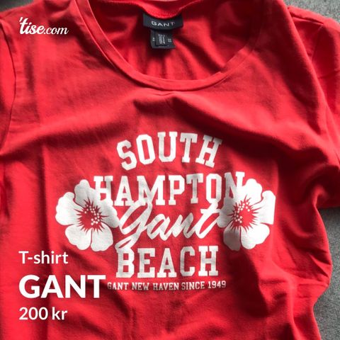 T-shirt, Gant