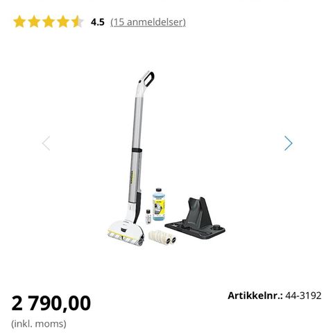 Kärcher FC 3 Premium Floor Cleaner - gulvvasker