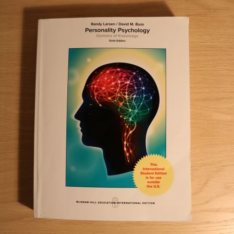 Personality Psychology: Domains of Knowledge (sixth edition)