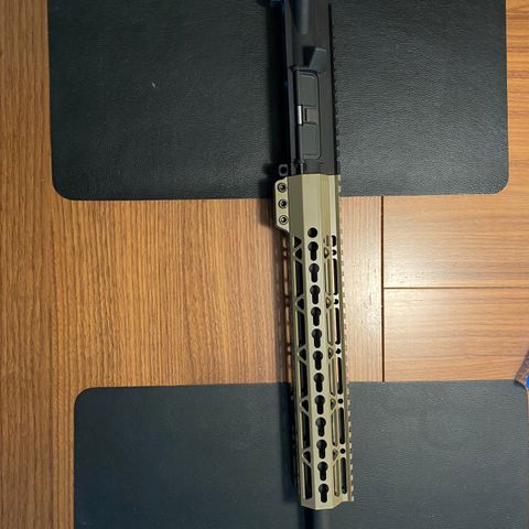 AR15 handguard keymod FDE