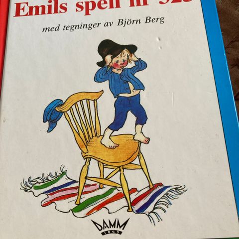 Emils spell nr 325 Astrid Lindgren m tegninger
