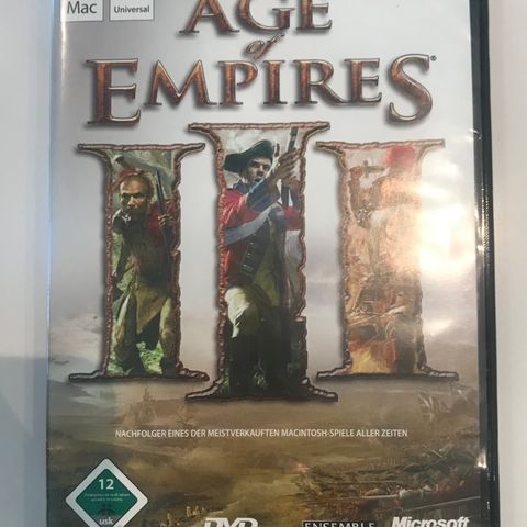 Age of empires III (tysk) universal/mac