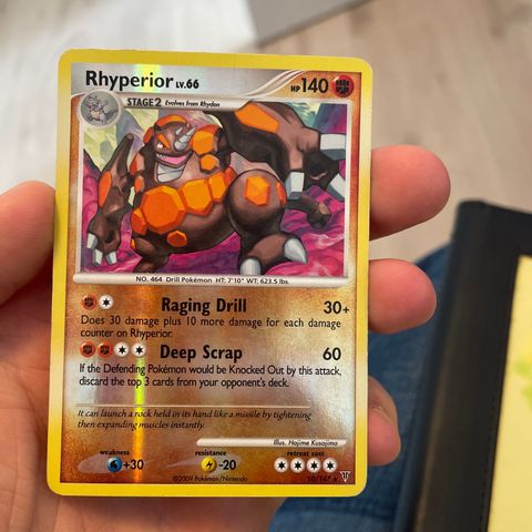 Pokemon kort - Rhyperior lv.66 reverse holo