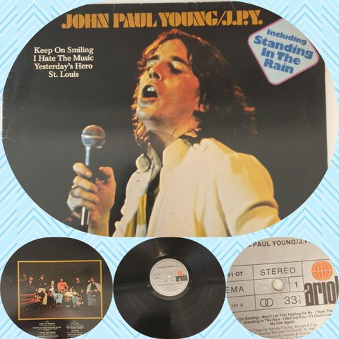 VINTAGE/RETRO LP-VINYL "JOHN PAUL YOUNG/J.P.Y 1976"