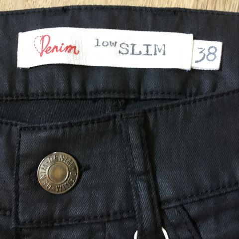 Nye Bukser Denim by KappAhl Stretch LV: 80 cm 38 med tag