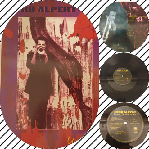 VINTAGE/RETRO LP-VINYL "HERB ALPERT/UNDER A SPANISH MOON 1988"