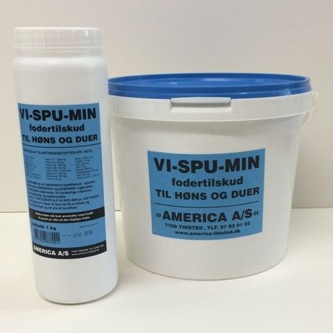 VI-SPU-MIN - Vitamintilskudd for høns og duer