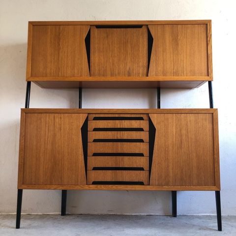 Retro skjenk/seksjon i teak/eik  SIAM  H.W Klein