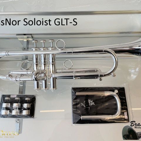 BrassNor Soloist 1110L GLT Bb trompet sølv