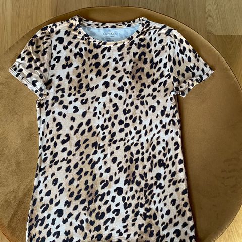 Calvin Klein t-shirt leopard str. S
