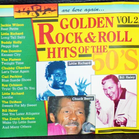 Various – Golden Rock & Roll Hits Of The 50's Vol.2, 1993