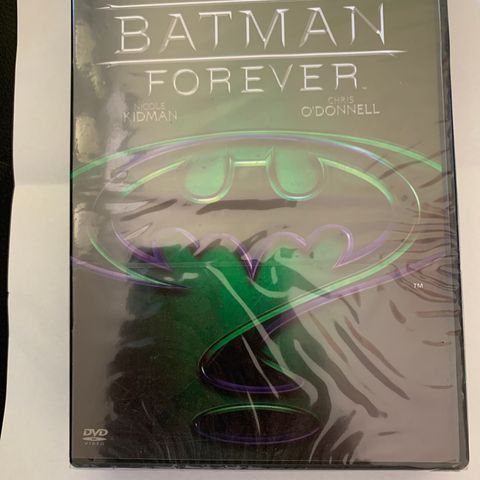 Tre DVD sett  med BATMAN - alle UÅPNET