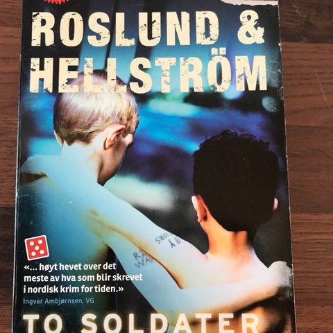 Roslund & Hellstrøm.To Soldater