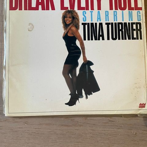 Tina Turner laserdisc