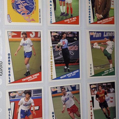 168 ELDRE FOTBALLKORT 1992 FRA USA.Annonse nr.2