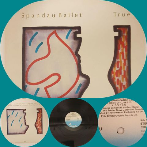 VINTAGE/RETRO LP-VINYL "SPANDAU BALLET "TRUE" 1983"