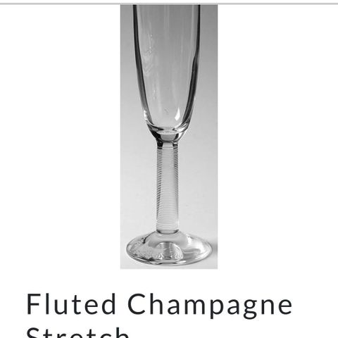 DG Durand champagneglass