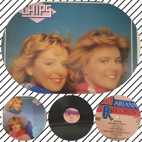 VINTAGE/RETRO LP-VINYL "CHIPS/HAVING A PARTY 1982"