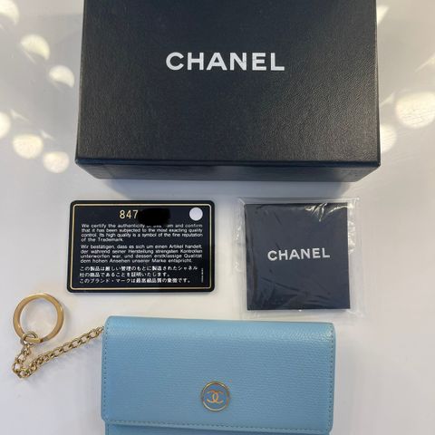 Chanel kort/nøkkelholder
