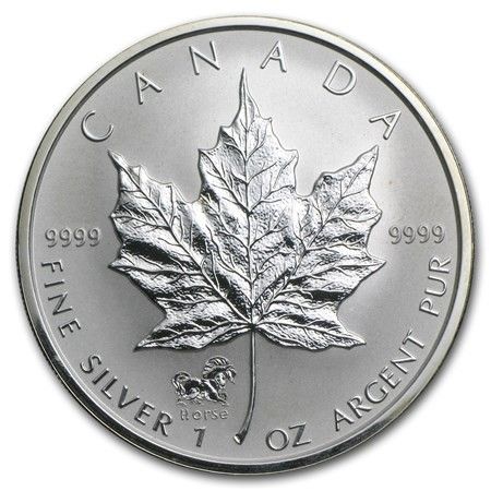 Canadian maple leaf horse privy 2002