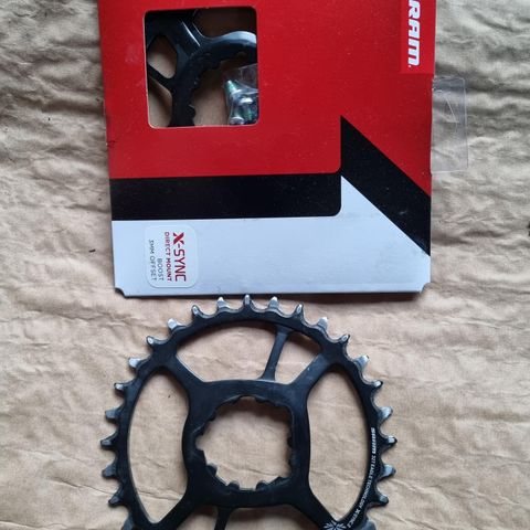 SRAM 28T Eagle X-sync drev i stål