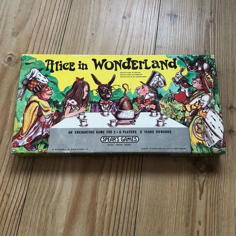 Alice in Wonderland (SPEAR’S GAMES) fra 1973
